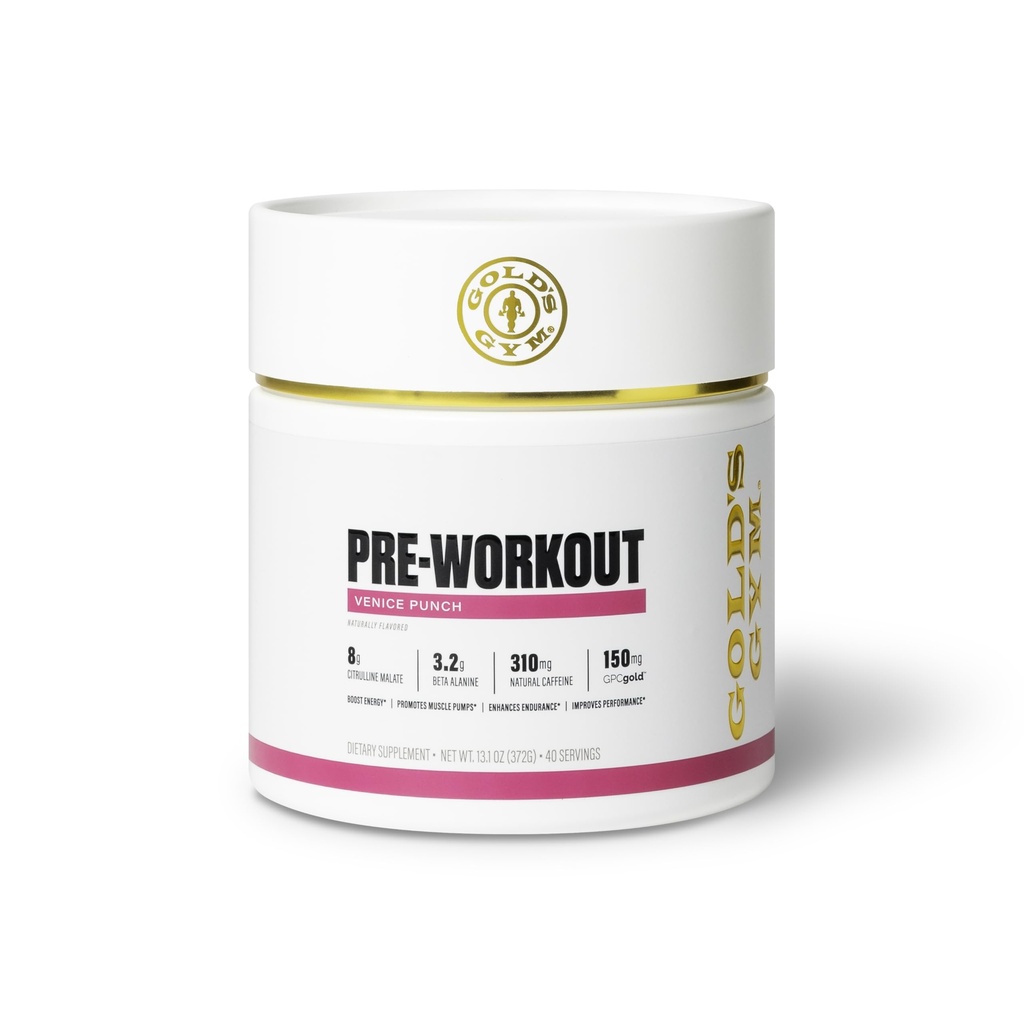 Pre-Workout Powder por el gimnasio de oro