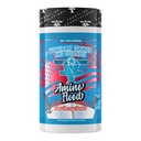Amino Flood, BCAAs + Aminoácidos esenciales, Bloques de construcción del músculo, Fórmula completa, Gran sabor, Veterano Propio y Operado (30 Servimientos, Blue Cherry Slushie)
