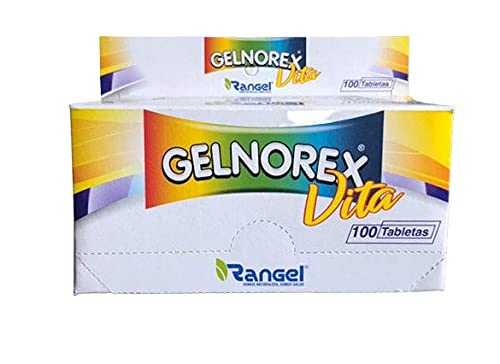 Gelnorex Vita Adultos Vitamina B Suplemento 100 Tabletas,100 Cuenta (Pack of 1)