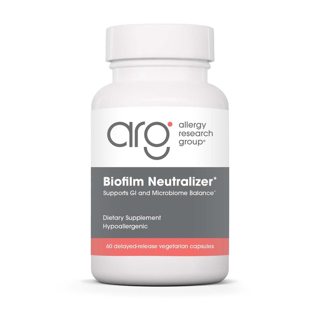 Grupo de investigación de alergia Biofilm Neutralizer - Biofilm Defense, EDTA Supplement, Proteolytic Enzymes, Serrapeptase, Vegetarian Capsules - 60 Conde