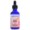 Good State Liquid Ionic Potassium Iodide Suplemento Silencio Vidrio Bottle TEN Vegan TEN 150 mcg por 10 gotas ANTE 118 Servimientos Silenciosos Apoyos Tiroides Salud, Energía, Inmunidad, Metabolismo TENIDO 2 oz.