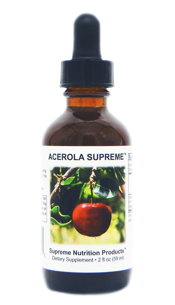 Alta Nutrición Acerola Supreme Tincture, 2 fl oz tención 59 Servimientos