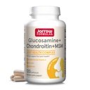 Jarrow Formulas® Glucosamine + Condroitina + MSM Capsules, Suplemento de Soporte Conjunto con Vitamina C y Manganese, 30 cápsulas, 120 Day Supply