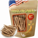 Zen Ginseng - 4 oz Bag of American Wisconsin Ginseng Root - Non-GMO, Gluten Free. Añadir Este Ginseng en Soup, té, café, jugos, Smoothies y Baking (Small Long Root 4 oz Bag)