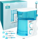 iTHERAU Nasal Irrigator Sinus Rinse Bundle, Strong Power Nose Cleaner for Sinus Relief 4 Consejos de limpieza de nariz con 40 SaltPods