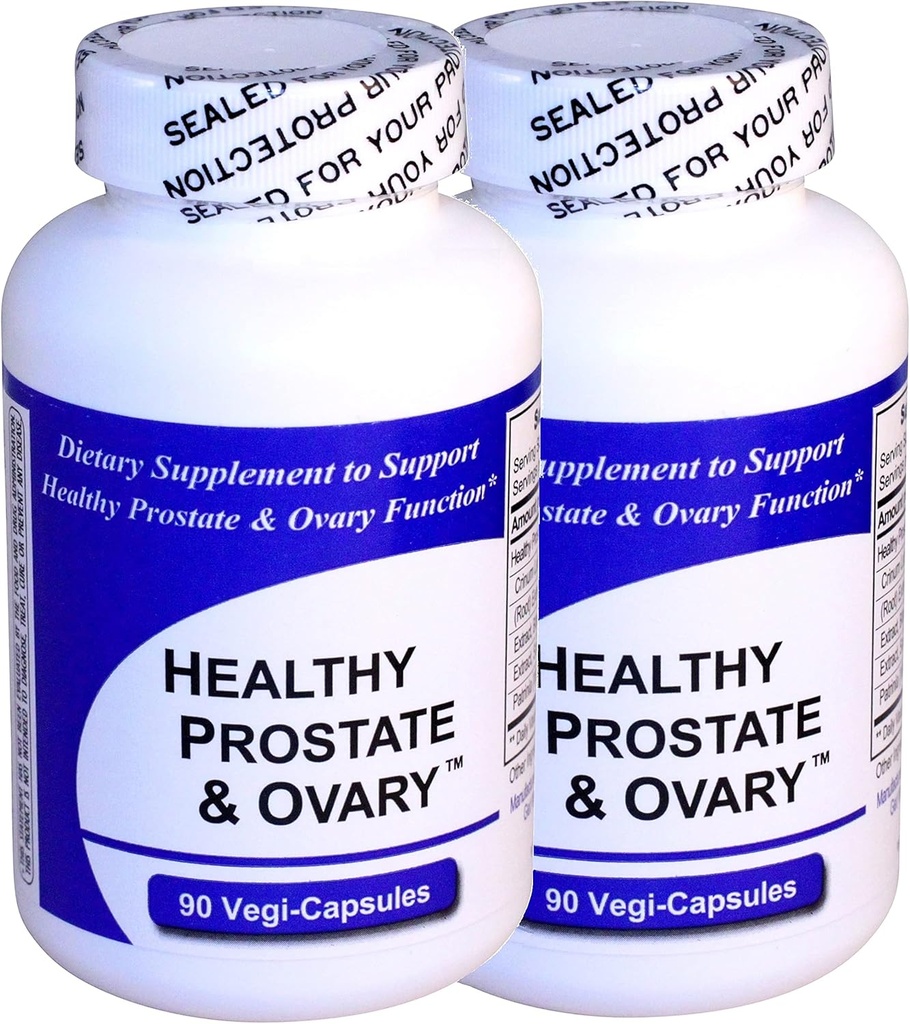 Prostata sana y Ovary (180 cápsulas) Concentrado Herbal Blend