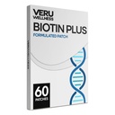 Veru Wellness Biotin Plus Daily Patch - B7, Collagen - Auto Adhesivo Time Release Patch (60 Day)