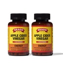 Energía de Bragg Cápsulas de vinagre de manzana con vitaminas B-12 - 90 Cápsulas (2 Pack) – Gestión de pesas - No GMO, Vegan, Gluten Gratis - Ayudas a generar energía a nivel celular para hombres y mujeres