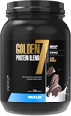 Maxler Golden 7 Protein Blend - Polvo Proteína para la ganancia muscular & recuperación - Cookies y crema Proteína Polvo 2 lb