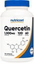 Nutricost Quercetin 1000mg, 120 Capsules - Vegetarian Capsules, 60 Servings, 500mg Por Capsule, Non-GMO, Gluten Free