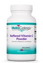 Nutricología Buffered Vitamina C Powder - Calcio, Magnesio, Potasio, Ácido ascórbico, Tolerancia intestinal, Alta pureza, Alta Dosis, Carbonato de calcio - 8,5 Oz