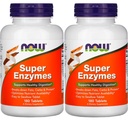 AHORA Alimentos Super Enzymes, 180 Tabletas (180 Tabs X 2)