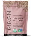 Truvani Vegan Pea Protein Powder ← Vanilla Chai Silencio 20g Orgánica Planta Basada Proteína  20 Servings ← Keto Silencio Gluten " Dairy Free TEN Low Carb Silencio No Añadido Sugar