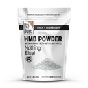 ¡Es sólo! - HMB Powder, 250g, Beta-Hydroxy Beta-Methylbutyrate, como Calcium HMB, Batch Tested Gluten Free, Non-GMO, Heavy Metal Tested, Keto Friendly (Unflavored, 250g)
