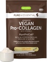 Avanzado Vainilla Collagen Peptide Powder, mejorado con Glycine, Proline " Hydroxyproline " Cofactor Vitamin C, Non GMO, Vegetarian Plant Based Collagen Powder Booster, 35 Servings, por Igennus
