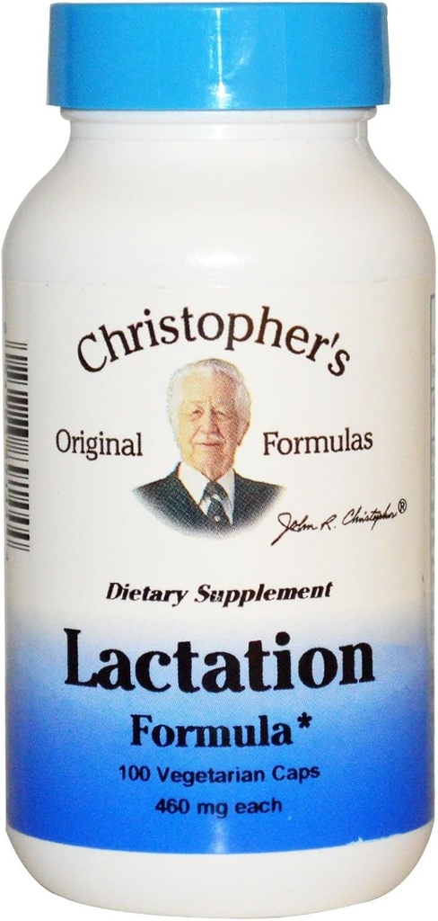 Fórmula de leche de la madre del Dr. Christopher - 100 cápsulas