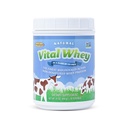 Polvo de proteína de grano para la vitalidad inmune, sabor natural 600g (30 servidos), 15g Proteína por ser, Vital Whey, Holística limpia, Wellness Nutrition