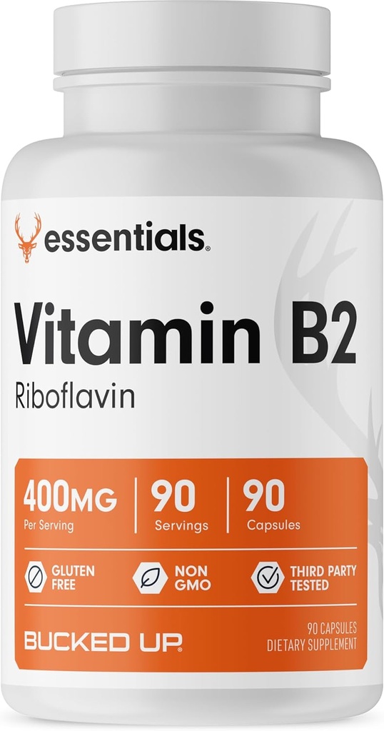 Cocer la vitamina B2 400 mg cápsulas, esenciales (90 piezas)