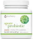 Youtheory Spore Probiotic Powder - Vegan Gut Health Supplement for Men & Women* - 6 Billion CFU - Dairy, Soy & Gluten Gratis - 3.45 oz