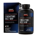 GNC AMP Creatina HCl 189 Píldoras, Clínicamente Probada Estrégica &amp; Muscle Builder, Rendimiento Atlético, Producción Energética, Suplemento de Recuperación, Absorbing rápido, Fórmula libre de gluten, 120 Servimientos