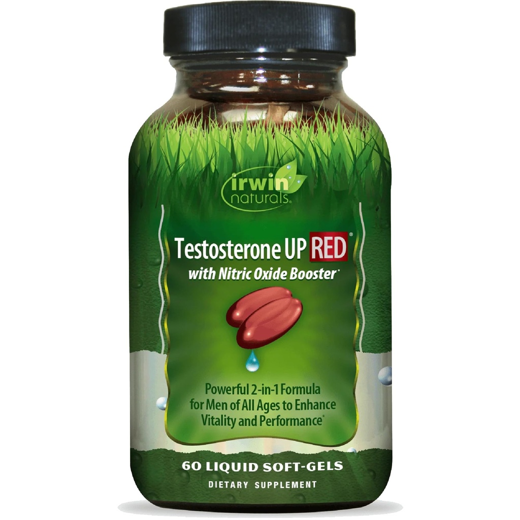 Irwin Naturals Testosterone Up Red 60 Sgels