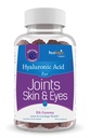 Hialogic Hyaluronic Acid Gummies Mixed Berry Flavor HA Gummies – Gluten-Free Gummy Vitaminas para Adultos - HA Suplemento para Juntas, Skin & Eyes (30 Cuenta)
