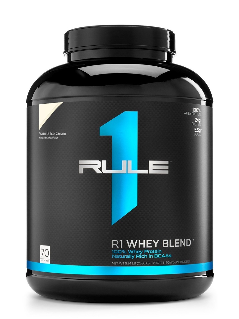 Rule 1 R1 Whey Blend - 5.2 lbs (Vanilla Ice Cream)