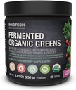 INNOTECH Nutrición: Verdes orgánicos fermentados, Sinflavorado - 250 g