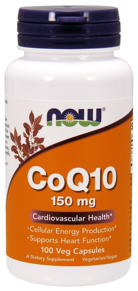 AHORA Suplementos, CoQ10 150 mg, Grado Farmacéutico, Forma All-Trans producida por Fermentation, 100 cápsulas de Veg