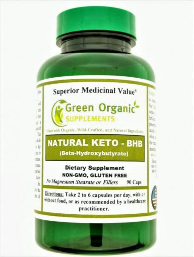 Suplementos ecológicos Keto, BHB, Beta-Hydroxybutyrate (Pack of 1)