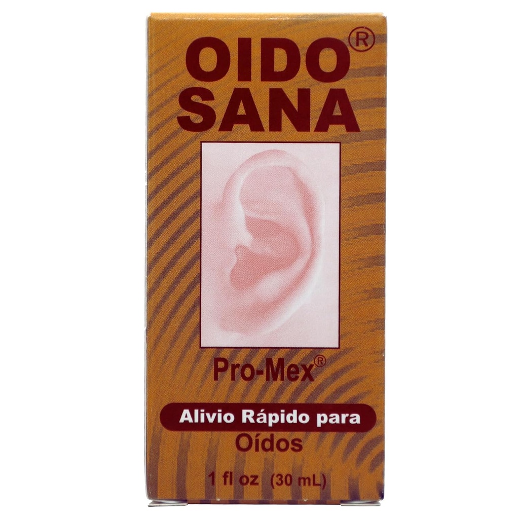 ProMex Oido Sana, Ear Drying Solution, gotas, ayuda con las orejas picantes de Swimmer, suave y seguro, toda la familia, 1 fl.oz
