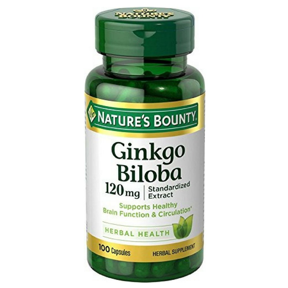 Bounty Ginkgo Biloba 120 mg 100 ea (Pack of 4)