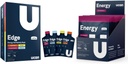 UCAN Training Starter Pack, Edge Energy Gel Variety Pack, Energy Powder Cran-Raz, Pre &amp; Post Workout para Hombres y Mujeres que viven Vegan y Keto Friendly
