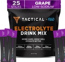 Fluid Tactical - Electrolyte Powder Packets, Acelerar la Re-Hydration, Sugar bajo, Electrolyte Drink Mix, Evitar la deshidratación, Eliminar los calambres