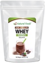 Z Natural Foods Dark Chocolate Whey Protein Isolate, Natural Protein Powder with Zero Sugar, Enriquecido con Proteínas Vitales para la pérdida de energía y peso, Gluten Free, Non-GMO, 5 libras