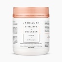JSHealth Vitamins Vitality X + Collagen - Beauty Powder Supplement with Aloe Vera Silica and Vitamins C &amp; E to Nourish Hair Skin and Nails (180g)