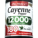 FITO MEDIC'S Lab ← Cayenne Pepper Capsules Orgánico Silencio Cayenne Pepper Extract  600 mg 20:1 per 3-Capsule Serving  180 Capsules
