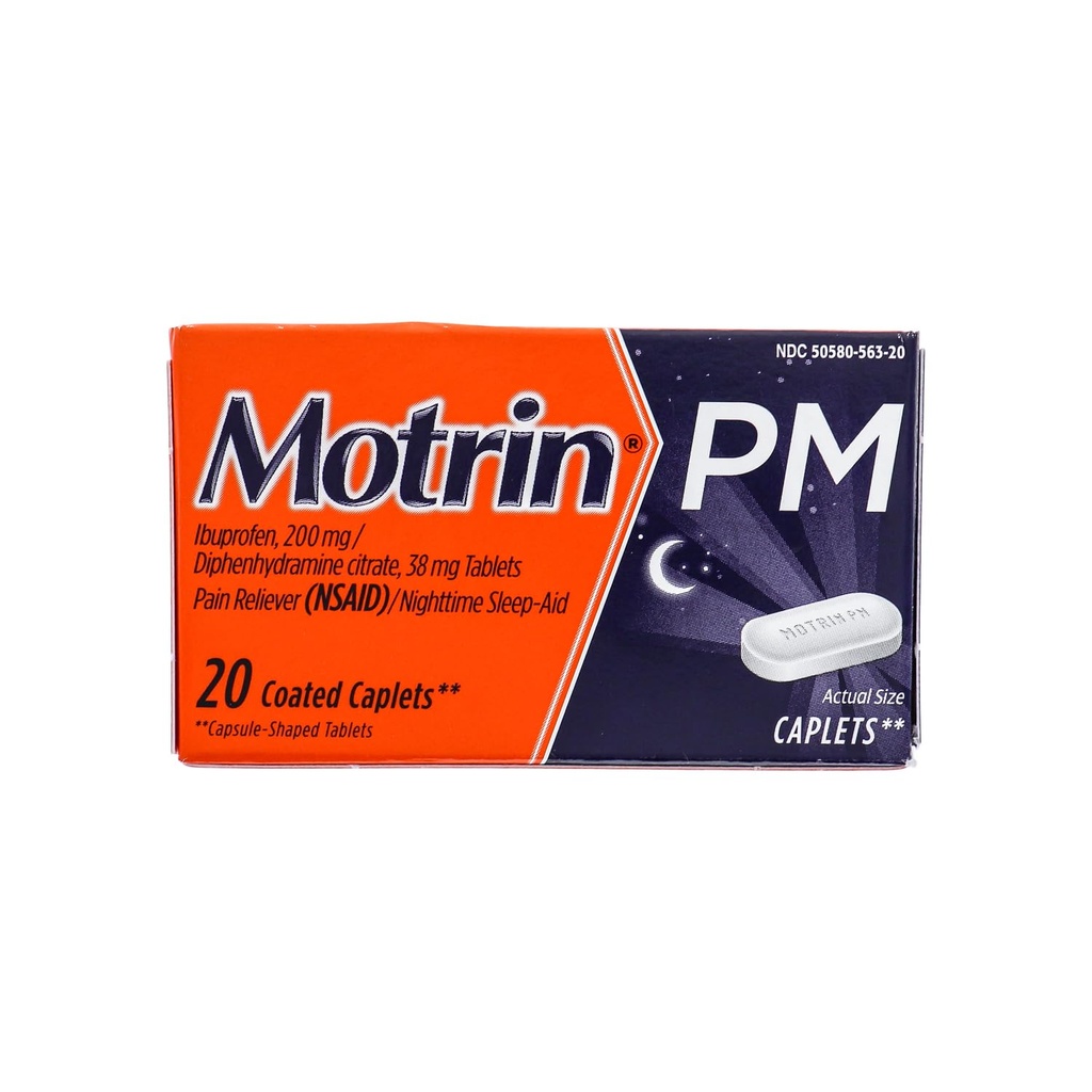 Motrin Ib Pm Caps Pack 2 Tamaño 20ct