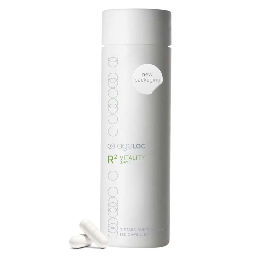 Nu Skin R2 Day (Vitality) – Apoya la Purificación Celular y Vitality, Promoción de la Expresión Genética Juvenil