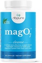 nbpure MagO7 + Liver Fend Detox Bundle TEN Oxygen-Powered Colon Cleanse & Liver Support ¦ Relief for Occasional Constipation, Bloating & Toxin Build-Up TEN Ozonated Magnesium + Milk Thistle, 180 Capsules