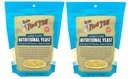 Levadura de leche roja de Bob Gran Flake Nutricional Levadura 5 onzas (Pack of 2) Vegan Parm Cheese Reemplazo
