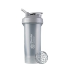 BlenderBottle Classic V2 Shaker Bottle Perfect for Protein Shakes and Pre Workout, 28-Ounce, Pebble Grey