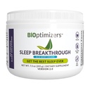 BIOptimizers Sleep Breakthrough 2.0 – Natural Support Supplement ← Ayuda Alimentaria Alivio Alimentaria Adultos ← No Habit Forming TEN 202.5 g Powder Blue Berry Dreams