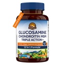Vitalitown Glucosamine Chondroitin MSM ANTE Collagen, Boswellia, Turmeric, Hyaluronic Acid, Bromelain ANTE Triple Action+ Fórmula TEN 12 Ingredientes TEN 90 Tablets, No Shellfish