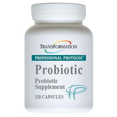 TRANSFORMACIÓN LA GENESIS DE LA BUENA SALUD Suplemento Probiótico, apoya la Salud Digestiva con Enzymes, Nutrient Absorption " Gut Balance, High Potency Formula,120 cápsulas