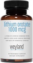 Litio Orotate – 1000 mcg de litio elemental por cápsula vegetariana
