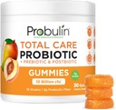 Total Care Probiótico + Prebiótico + Gummies Postbióticas - Peach Mango 30ct