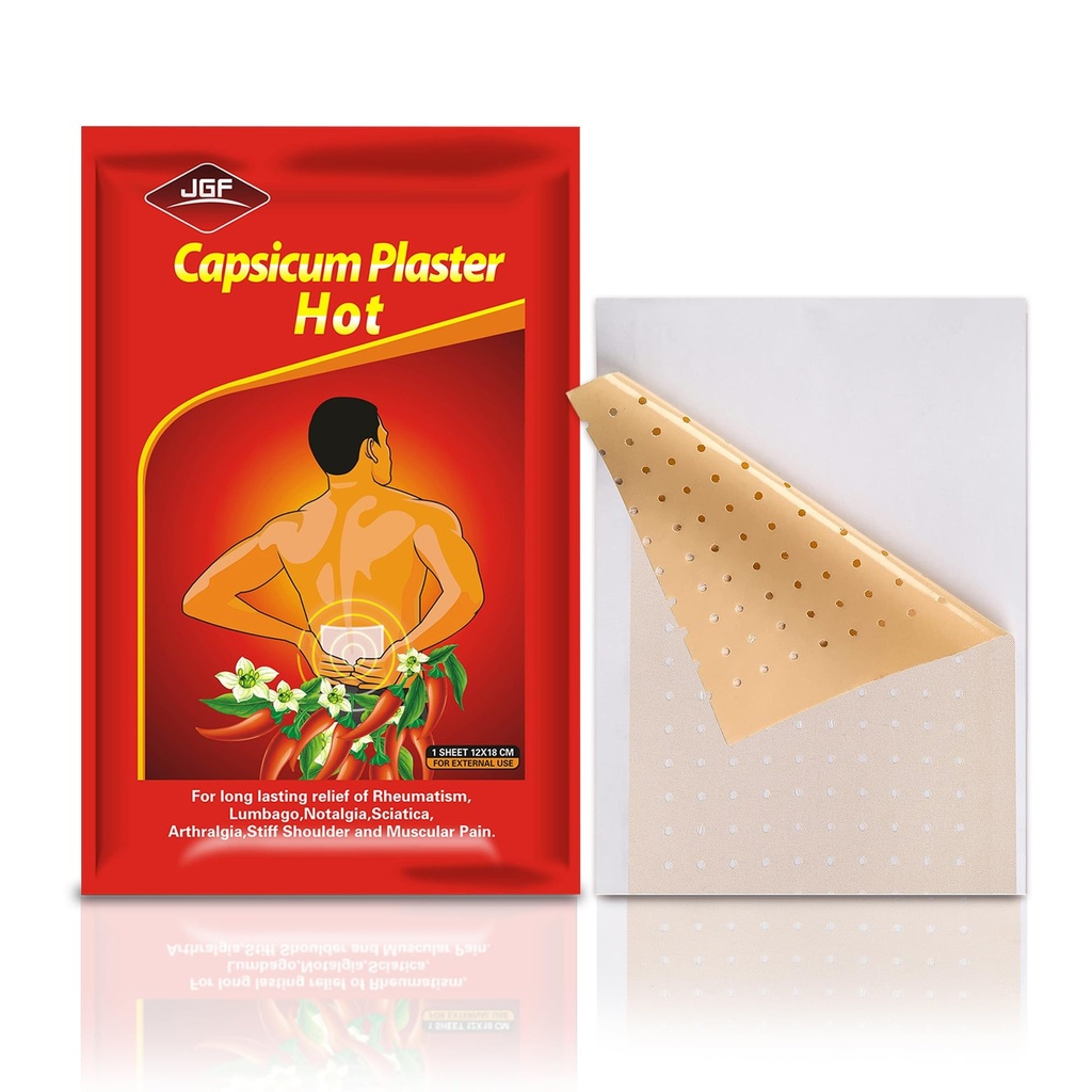Patches de capsaicina, 20 Pack 4.72"x7.08"