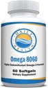 Omega 8060 2400mg Omega 3 Fish Oil Joint Health Suplemento 60 softgel - 1 Month Supply