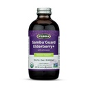 Flora Orgánica de Elderberry Syrup + 8.5oz - Booster Inmune con Echinacea, para Niños &amp; Adultos, No Añadido Sugar, Gluten Gratis, Vegan, SambuGuard